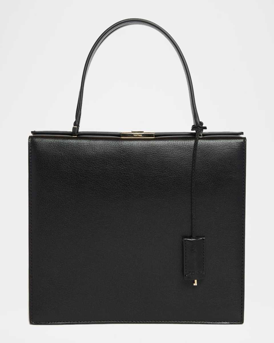 Jean Top-Handle Bag in Supple Grain Leather